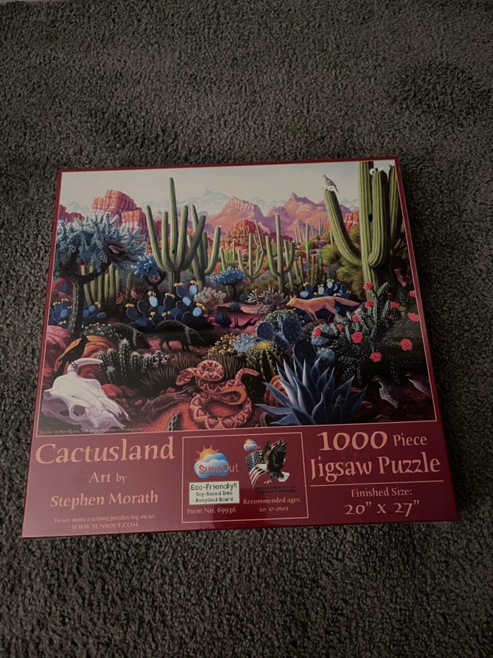 Cactusland 1000 Piece Jigsaw Puzzle